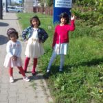 Ionela, Lorena e Luiza in città